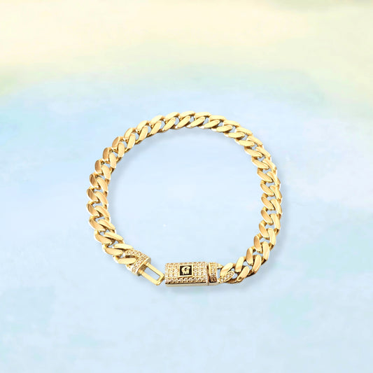 14K Cuban Link Bracelet