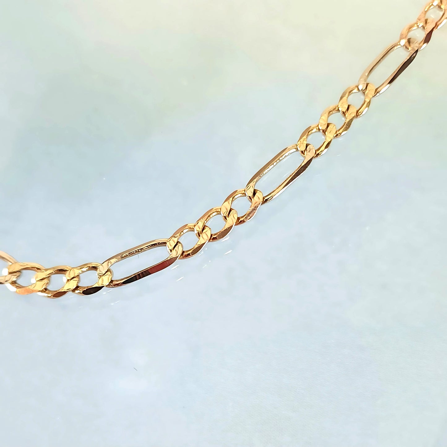 14K Tri-Color Fiagro Necklace