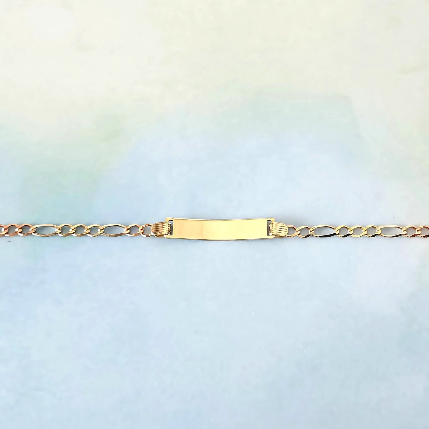 14K Name Tag & ID Bracelet
