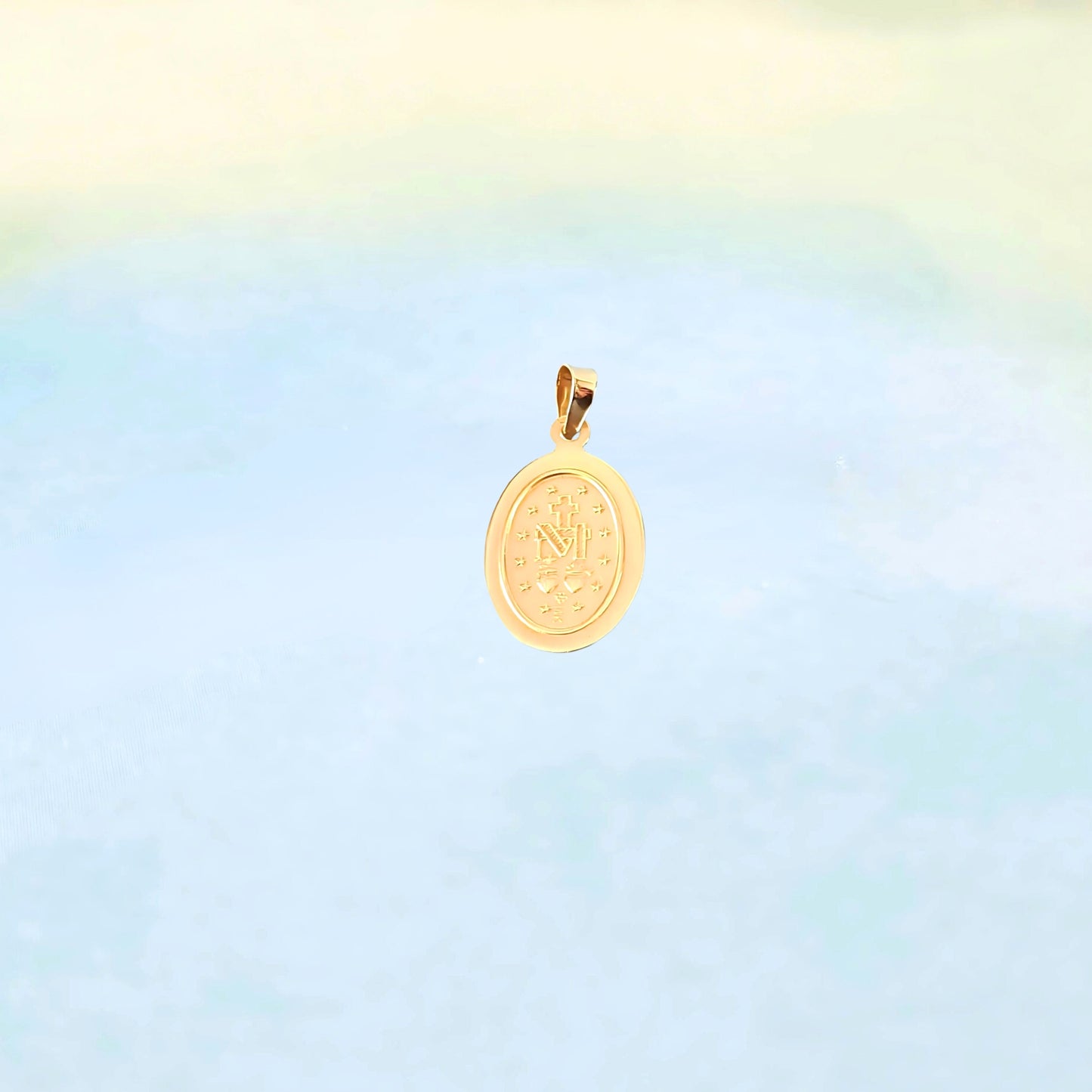 14k Our Lady Charm