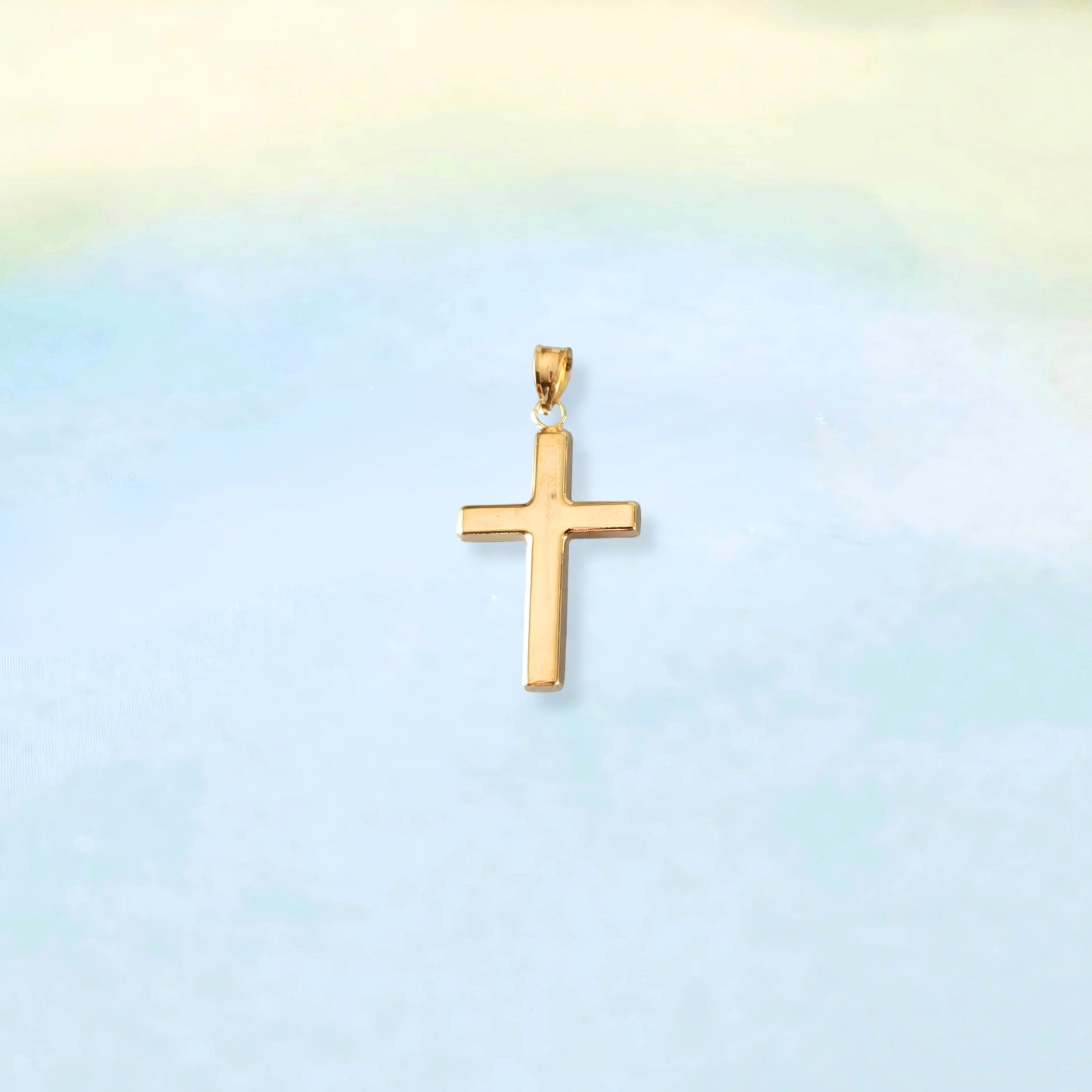 14k Classic Gold Cross
