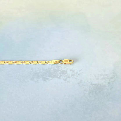 14k Solid Valentino Necklace