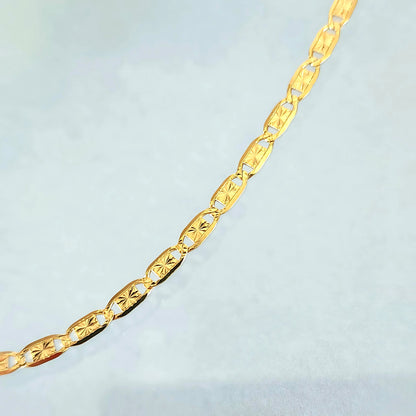 14k Solid Valentino Necklace