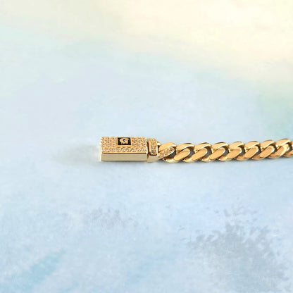 14K Cuban Link Bracelet