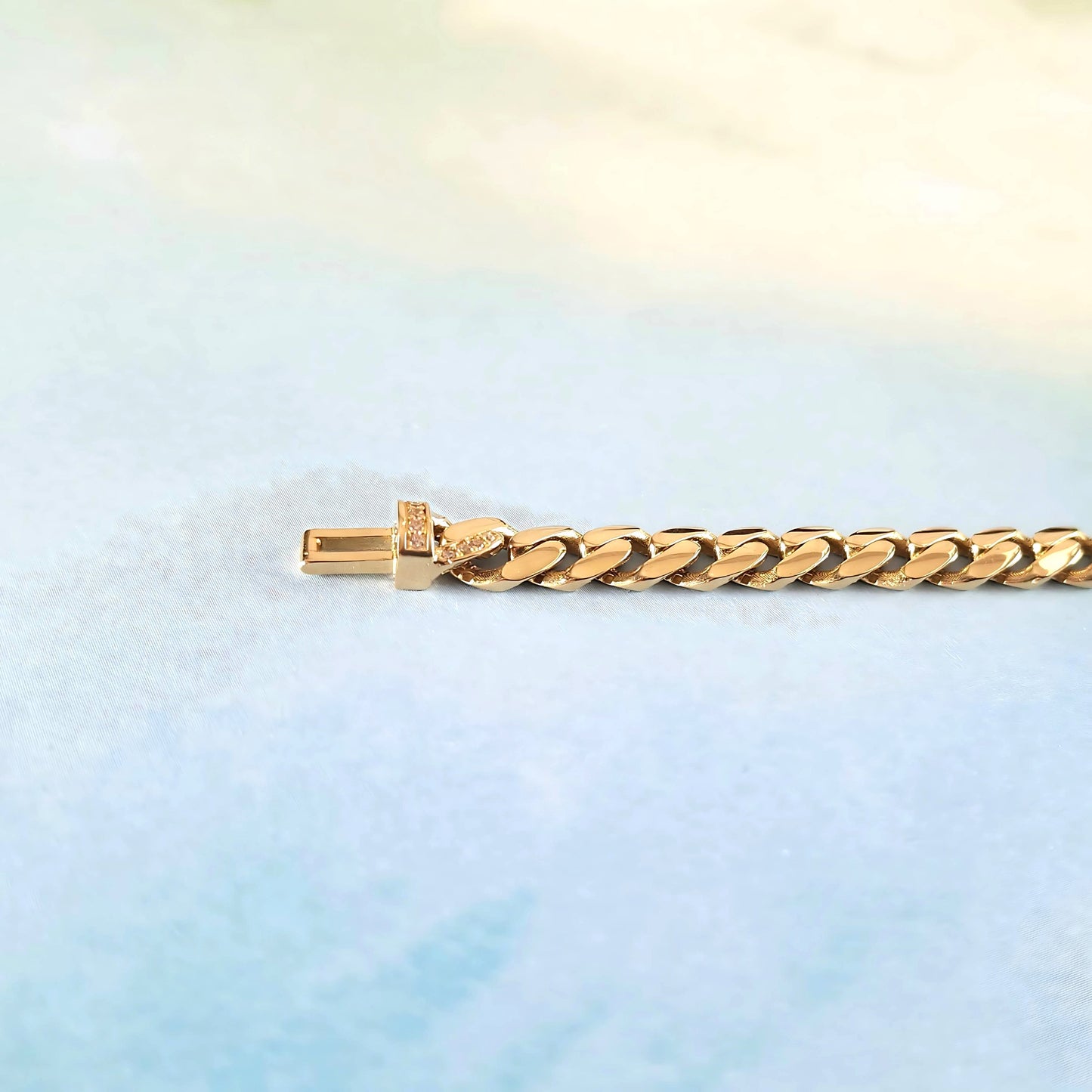 14K Cuban Link Bracelet