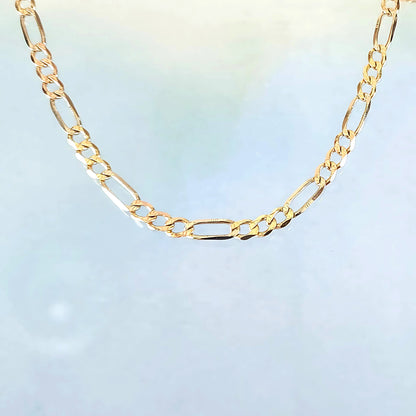 14K Tri-Color Fiagro Necklace