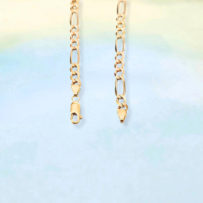 14K Tri-Color Fiagro Necklace