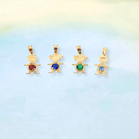 14k Teacher & Mom Charm