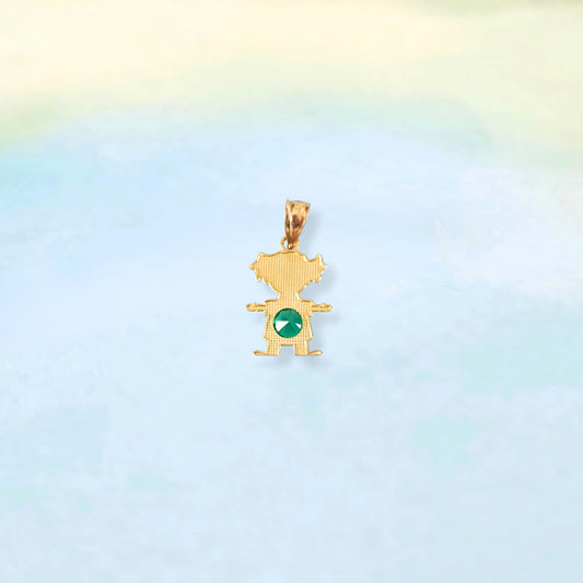 14k Teacher & Mom Charm