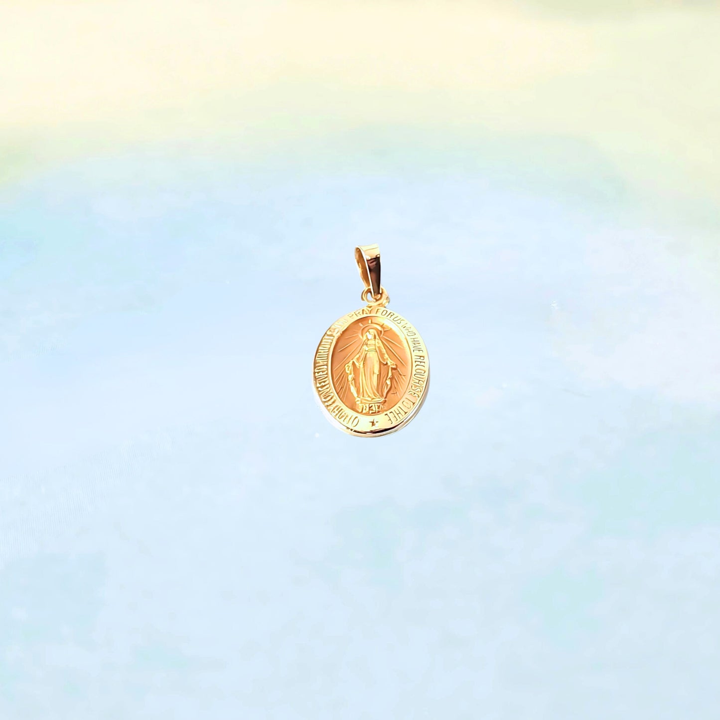 14k Our Lady Charm