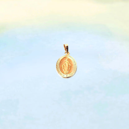 14k Our Lady Charm