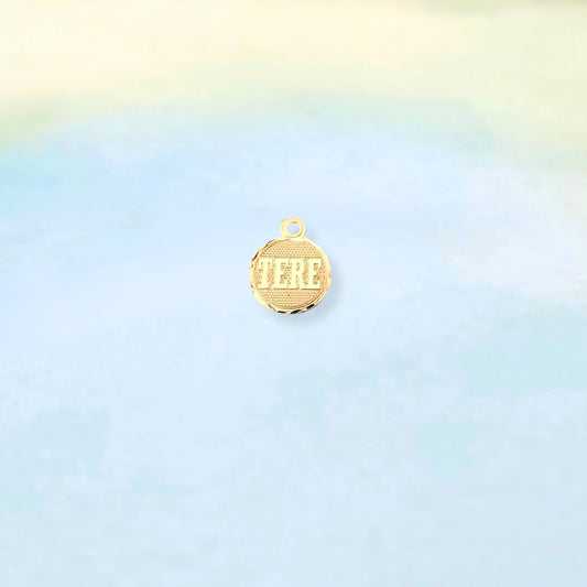 14k Name Charm (Customizable)
