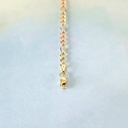 14K Fiagro Bracelet (Tri-Color)
